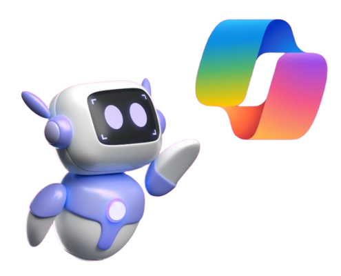 Copilot agent reaching for copilot logo