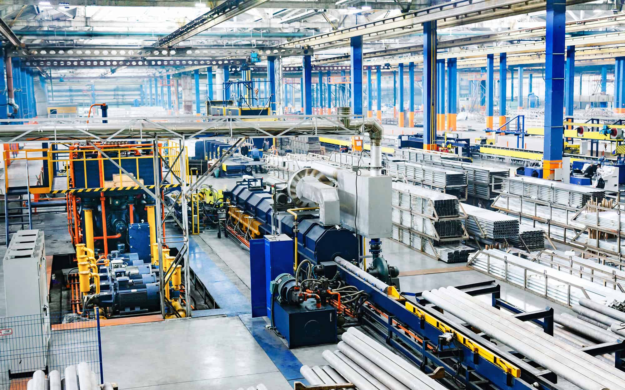Factory constructions, industry technology