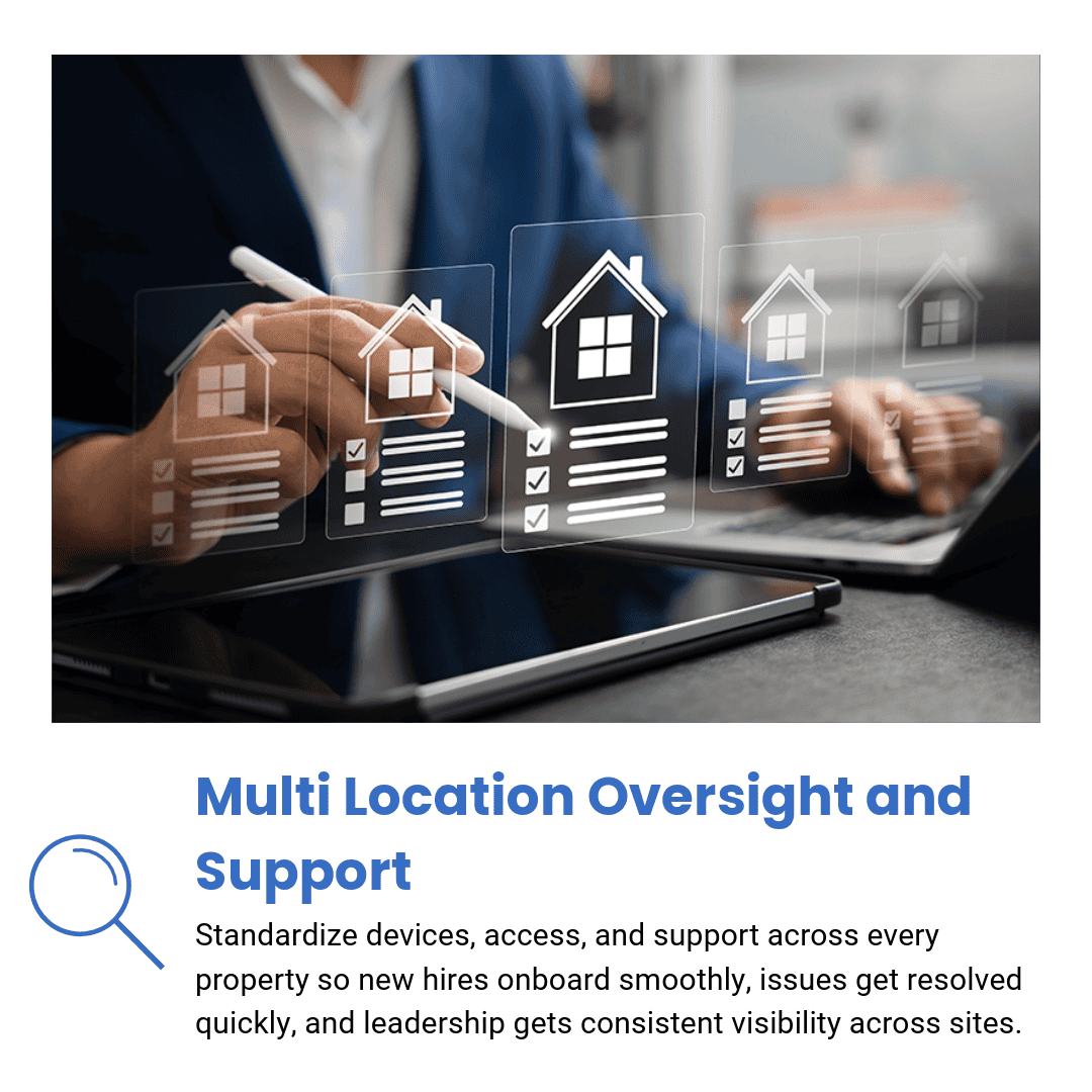 Multi Location Oversight and Support